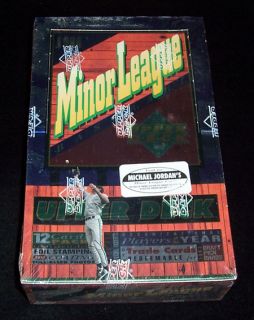 1994 Upper Deck Minor League Baseball Box Look for Jordan Cards