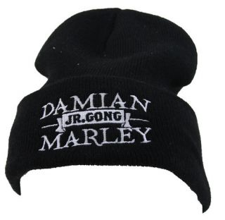Damian Marley Jr Gong Logo Beanie Skull Cap New mens winter hat