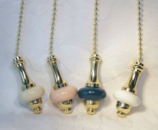 Decorative Cord Chain Pull Switch Lighting Light Bathroom Ceramic