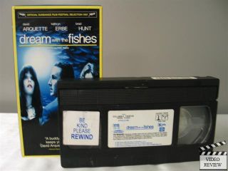 Dream With the Fishes VHS David Arquette, Kathryn Erbe, Brad Hunt