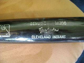 David Justice Game Used Cleveland Indians Bat M356