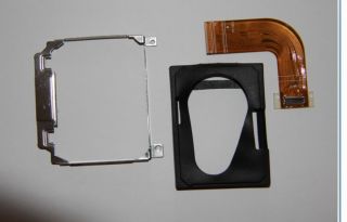 OEM Dell Latitude D420 Hard Drive Caddy w/Rubber, Bracket, Connector