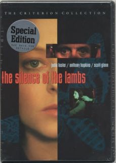 DVD Silence of The Lambs Criterion SEALED Genuine L K
