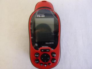 Delorme Earthmate PN 60 Portable GPS Navigator Red