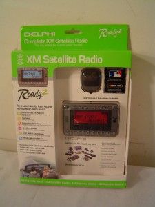 Delphi Roady 2 XM Satellite Radio SA10085W w/ Antenna Mounting
