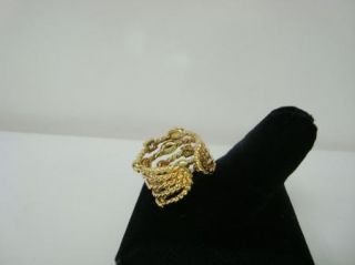 David Yurman 18kt Yellow Gold Confetti Ring Nice