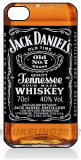 New Jack Daniels Bottle Hard Back Case Cover For Iphone 4 /4s
