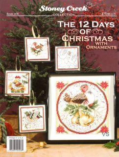 Stoney Creek Counted Cross Stitch Charts Patterns 12 Days of Christmas