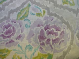 Dena Home Fabric Nadia 54 Gray Grey Purple Lavendar Ikat