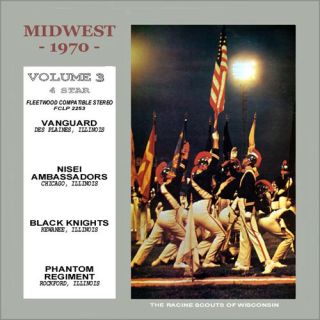1970 Midwest Vol 3 Drum Corps CD Des Plains Vanguard