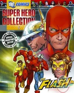 DC COMICS SUPERHERO LEAD FIGURINE & MAGAZINE COLLECTION #5 THE FLASH
