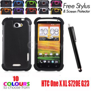  Combo Matte Protective Rubber Silicon Hard Case Cover Fr One X