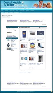 Established Dental Health Website for Sale Websites by SITEGAP