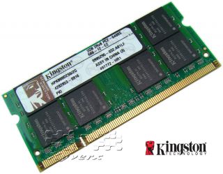 HPK800D2S6 2G New Kingston 2GB DDR2 800 Laptop Memory