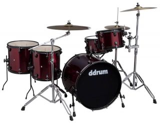 Ddrum Journeyman Rambler 5 Piece Drum Kit with Hardware JMR522 WR