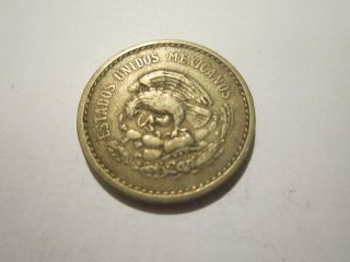 México 10 Centavos de 1940 (Calendario Azteca) Mexican Money Coin