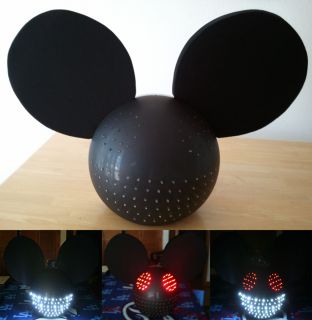 Deadmau5 LED Head Replica Costume LED Mouse Head