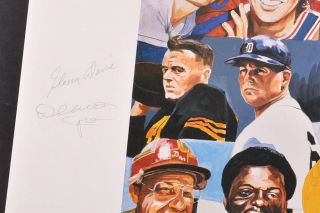 7th Annual Don Drysdale HOF Inv Golf Poster Signed