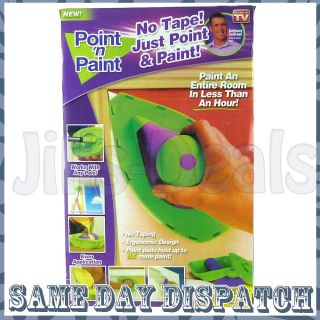 Point N Paint as Seen on TV Fast Perfect DIY Painting Roller Brush