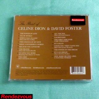  Dion and David Foster CD New Bocelli Elvis Presley 2012 Album