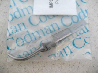 Bulldog Vascular Clamp Debakey Curved Codman 92 6308 Free Worldwide