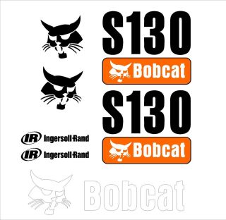 S130 new style decal kit / set skid loader skid steer bobcat xSx S 130