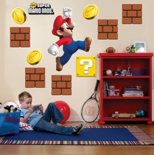 Party Destination 159151 Super Mario Bros. Giant Wall Decals