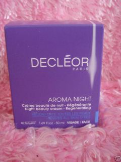 Decleor Aroma Night Cream Regenerating 50 ml 1 69 Oz 3395013660004