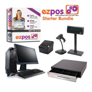Complete Retail POS Computer System with Ezpos Point of Sale Software