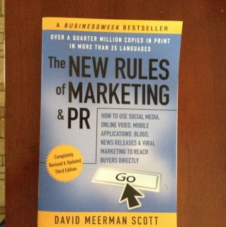  New Rules of Marketing PR by David Meerman Scott 2011 Paperback