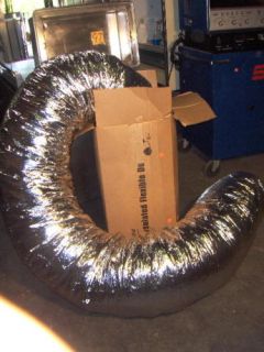 Insulated Flexible Duct 12x 25 ft by Deflecto R4 2