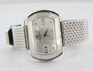  Baume & Mercier Hampton City 65412 Watch Diamond Quartz Swiss Made