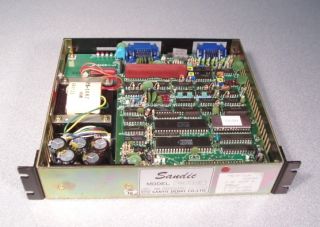 Sanyo Denki PDC F 112C A100D0 Servo Power Supply UVG