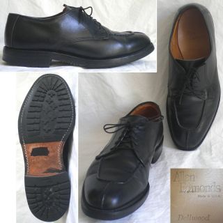 Allen Edmonds Dellwood Mens Dress Shoes Oxfords Split Toe Black 9 Eee