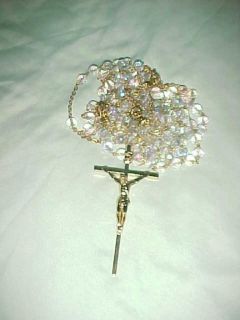  Swarovski Crystal Wedding Lasso Cristal Lazo de Boda Rosary Italy