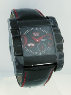 de GRISOGONO Model Novantatre N10 Blackened Stainless Steel Watch ID