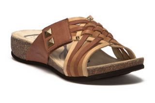 WOMENS ABEO Delray Neutral Brown Multi Size 8 NEW