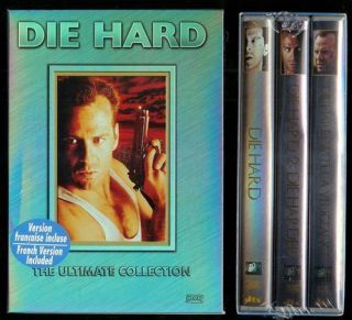 Die Hard Trilogy Ultimate Collection SEALED DVD 6 Disc 024543012610
