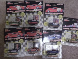   Racing Champions 7 Car Diecast 1 64 Lot Pro Stock Dragster Funny Car