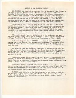 Ships Letter dated 23 April 1964 from Ensign R.G. Demarest sent
