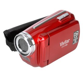 Vivitar DVR508 HD Red Digital Camcorder ZMC