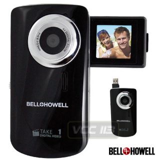 Bell Howell Take 1 Digital Flip Camcorder Camera Black