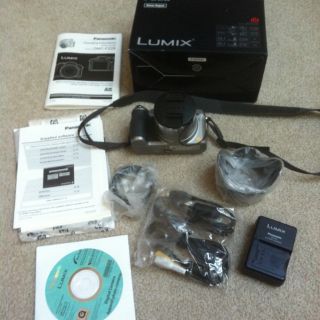 Panasonic Lumix DMC FZ28 10 1 MP Digital Camera Silver