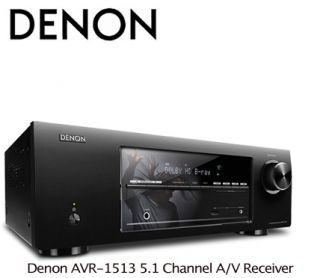 Save Denon AVR 1513 5 1 CH HDMI 4INS 1OUTS HD Surround Receiver 3D HD