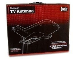 Digital HDTV Jack TV RV Antenna Replacement Head BLACK Travel Trailer