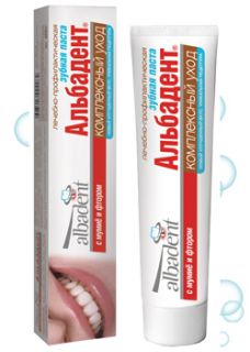 Russian Albadent Medicinal Toothpaste Dental Care