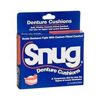 snug denture cushions