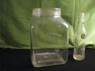 Antique Dazey Churn No 60 Glass Jar Bottom Marked Feb 14 22