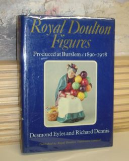 Royal Doulton Burslem Eyles Dennis Book w Dust Jacket