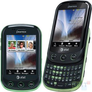 At T Green Pantech Pursuit II 2 P6010 Touch Slider GSM